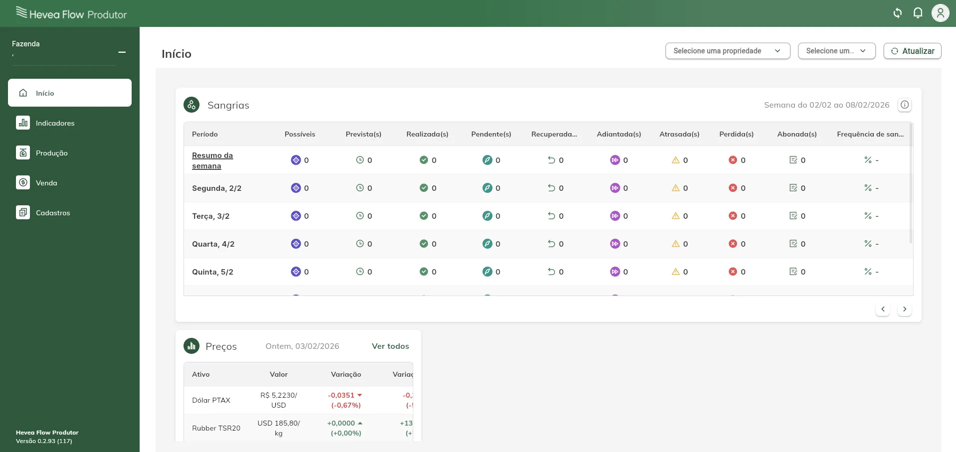 Criar conta - tela login