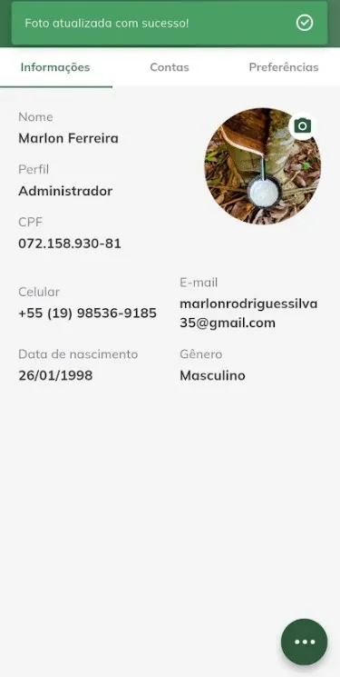 Iniciar cadastro de sangrador