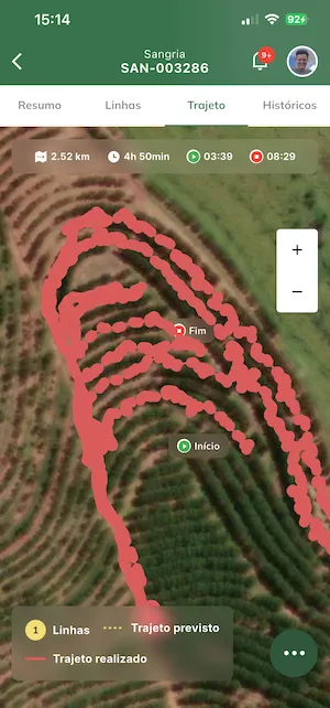 Integração com aplicativo do sangrador