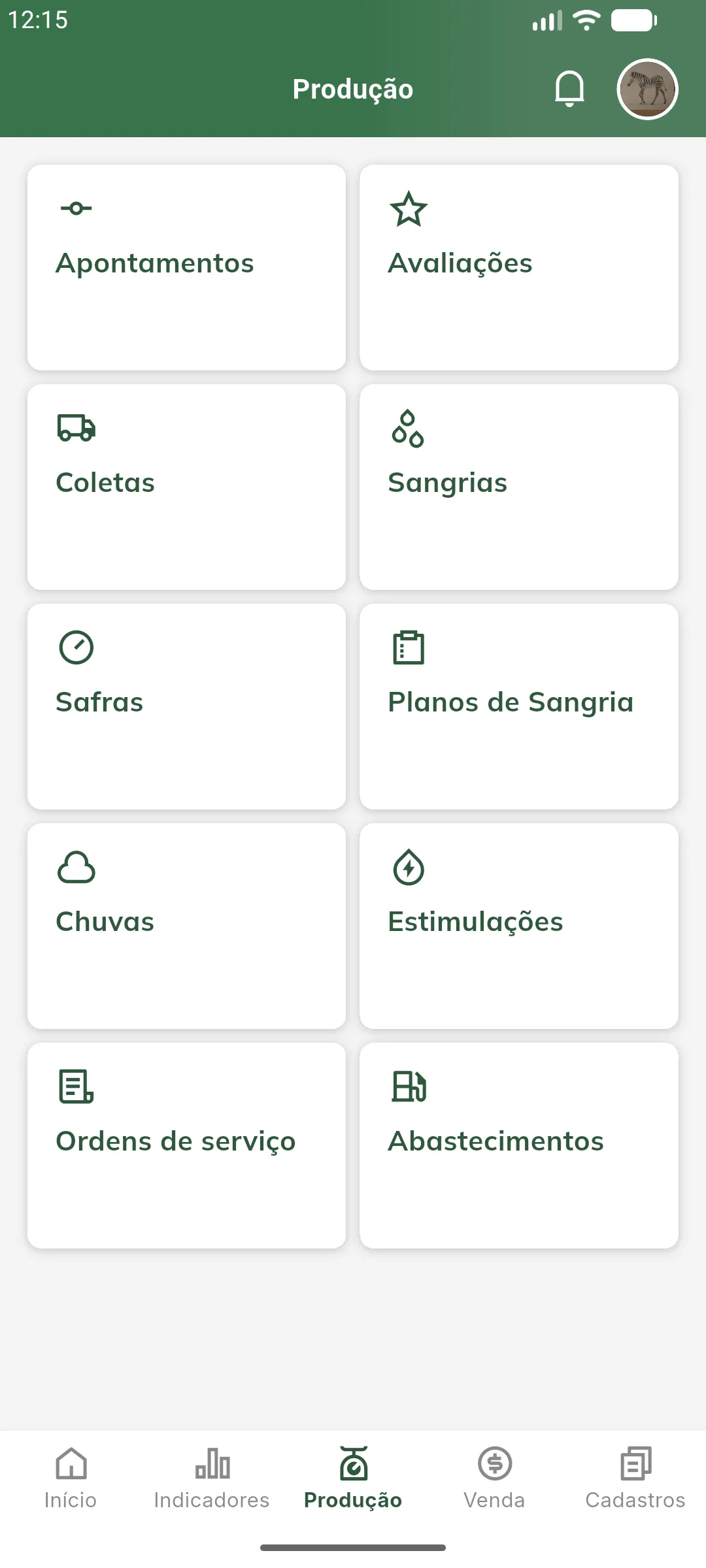 Acessar as ordens de serviço