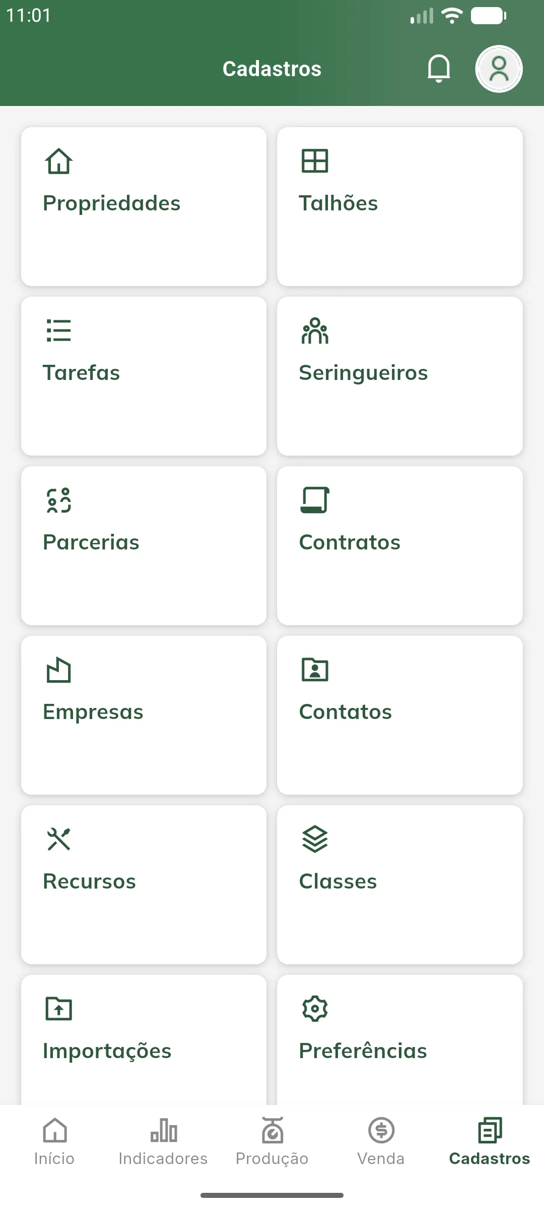 Acessar classes de recurso