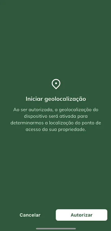 Ponto de acesso por localização