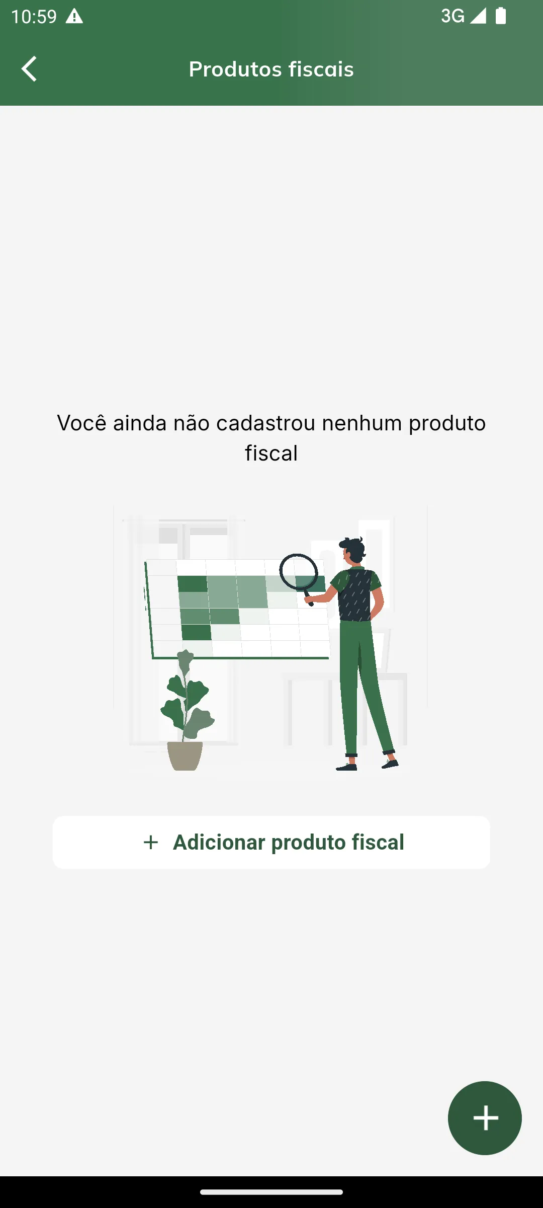 Catálogo vazio