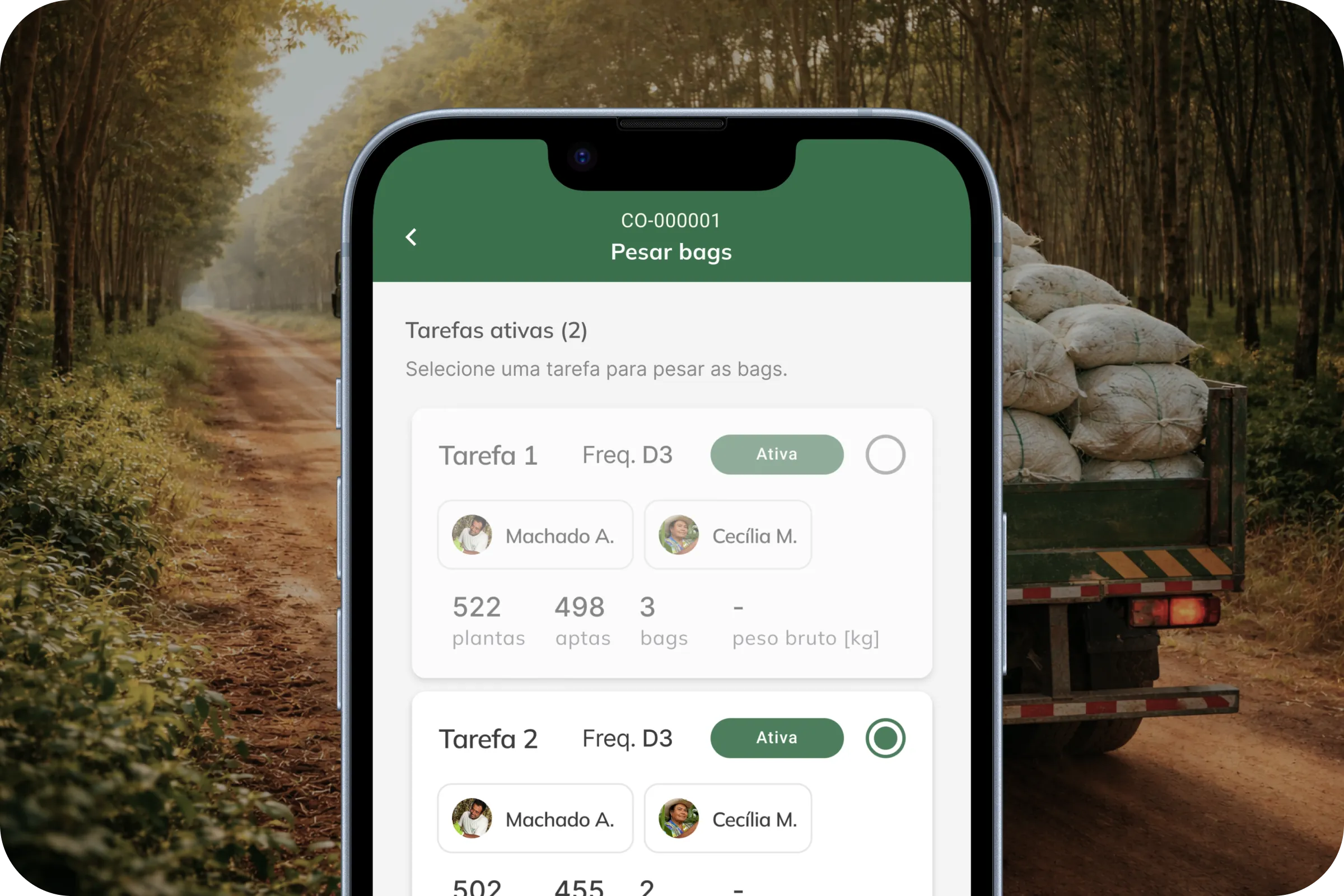 Apontamento de sangrias