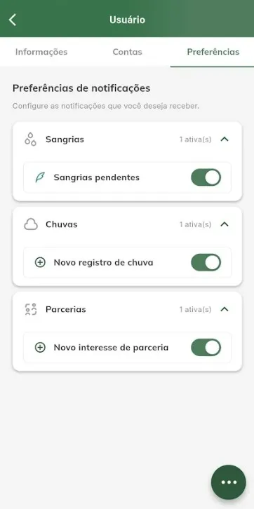 Iniciar cadastro de sangrador